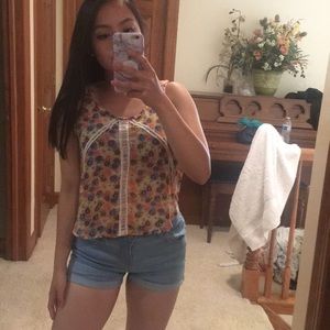 Floral Tank